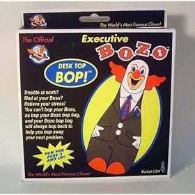 Bozo Executive Desk Top Bop Bag by