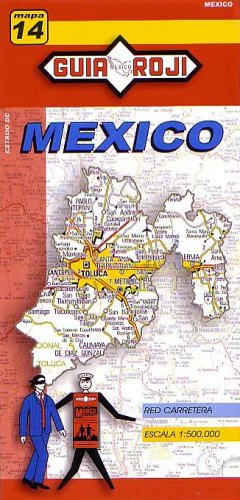 mexico state map guia roji spanish edition