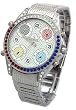 Geneva Elite Hip Hop America Iced Out Watch