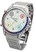 Electronics : Geneva Elite Hip Hop America Iced Out Watch