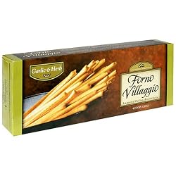 Forno Villaggio Torinese Breadsticks, Garlic & Herb, 4.25-Ounce Boxes (Pack of 12)