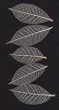 Skeleton Leaves- Pack of 15 Natural Mini Rubber Tree Leaves