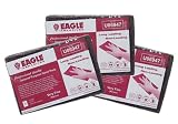 Eagle U06947 - Scuffing Hand Pad - Maroon - Very Fine - (Job-Pak) - 3 Pads/Pack - 1 Pack