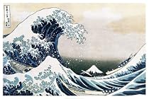 The Great Wave at Kanagawa , c.1829 Poster Print by Katsushika Hokusai, 36x24