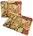 Rendez Vous in Paris Eiffel Tower Colorful Design gorgeous richly colored set of 10 Tabbed file folders