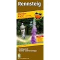 Wanderkarte Rennsteig: Mit Ausflugszielen, Einkehr- & Freizeittipps, wetterfest, rei�fest, abwischbar, GPS-genau. 1:25000: Mit Ausflugszielen, ... wetterfest, reissfest, abwischbar, GPS-genau