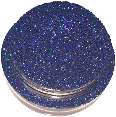 Calavera Cosmetics Blue Glitter For Eyeshadow / Eye Shadow / Eyes / Face / Lips / Nails Makeup Glitter Dust Shimmer - Compare to NYX - Holographic Loose Cosmetic Glitter / Nail Art (Pegaus)
