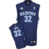 O.J. Mayo Jersey: adidas Navy Replica #32 Memphis Grizzlies Jersey