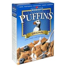 Barbara's Bakery Puffins Cereal, 12 Ounce Unit (Pack of 4)