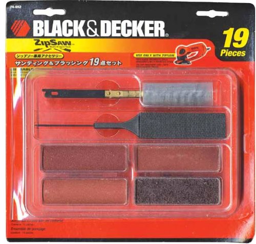 BLACK&DECKER サンディング&ブラッシング19本セット Z-74-692
