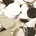 20mm Round SEQUIN PAILLETTES SILVER Loose sequins for embroidery, applique, arts, crafts, and embellishment.