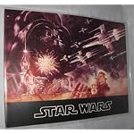 Star Wars Science Fiction Original Color Movie Program 1977 Passed out When The Movie 1st Came Out in the Theaters , Starred Carrie Fisher, Mark Hamill, Harrison Ford, Peter Cushing, Alec Guinness, Kenny Baker as Artoo-Detoo (R2-D2 ) includes Behind The book cover