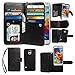 xhorizon Wallet Folio Case for Samsung Galaxy S5 i9600 - Black