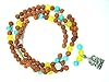 Ganesha Prayer Mala Rudraksha Meditation Japamala Necklace Jewelry Ganesha Pendant