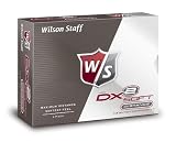 Wilson W/S DX2 - Balles de golf souples pour homme - Lot de 12