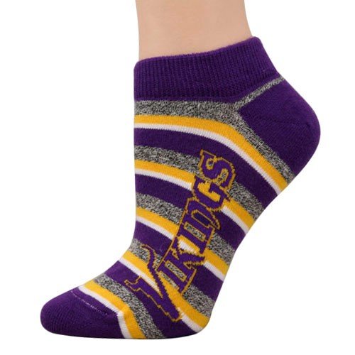 Minnesota Vikings Ladies Team Stripes Socks