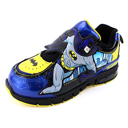 Batman Boys Lighted Sneakers Shoes
