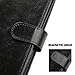 ULAK Note 3 Case, Galaxy Note 3 Case - Multi Card Slots Series PU Leather Magnetic Wallet Case Cover for Samsung Galaxy Note 3 III N9000 (Black)