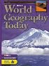 Holt World Geography Today