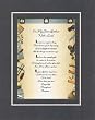 Touching and Heartfelt Poem for GrandParents - For My Grandfather, with Love Poem on 11 x 14 inches Double Beveled Matting