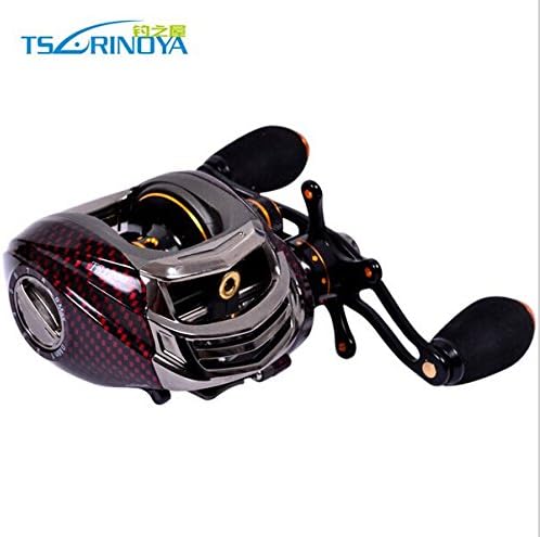 Ts1200 14 Bearings Red Left Hand Bait Casting Fishing Reel Baitcast Fishing Reel