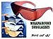 Wrap Around Sunglasses Set of 4 (For All Types of Protection)