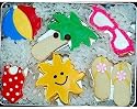 A Day at the Beach Hand-Decorated Sugar Cookies