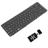 New Replacement Black Laptop notebook Keyboard for HP CQ62 G62 series PLUS AGPtek USB All-in-one Card Reader