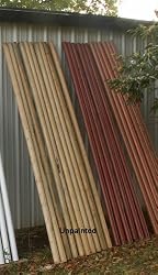 Unpainted Rails/Poles Wood Horse Jumps