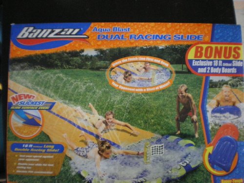 Banzai Aqua Blast Dual Racing Slide