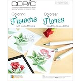 Copic Marker Books, Coloring Flowers