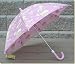 Child Sized Pink Umbrella with Horses