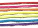 7 Yards 7 Rainbow Color Tiny Pom Pom Trim Size 10 Mm