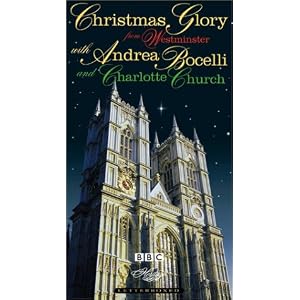 Christmas Glory From Westminster with Andrea Bocelli and Charlotte Church [VHS] by 