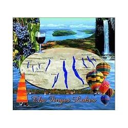 Finger Lakes, NY Coverlet