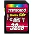 Transcend Ultimate-Speed SDHC Class 10 UHS-1 32GB Speicherkarte (bis 90MB/s Lesen) [Amazon Frustfreie Verpackung]