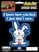 Happy Bunny I Just Don't Care Decal