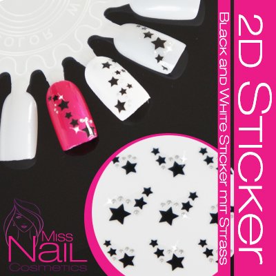 Black Sticker mit Strass - Stern / Sterne Preisvergleich