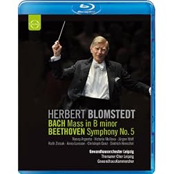 Herbert Blomstedt conducts Bach & Beethoven [Blu-ray]
