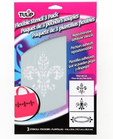 Tulip Flexible Stencil Packs- Fleur by ilovetocreate