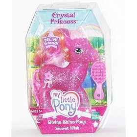 Click here to buy My Little Pony - Crystal Princess - Divine Shine Pony - Secret Wish.