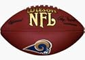 St. Louis Rams Composite Football from Wilson