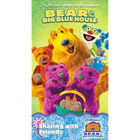 Bear in the Big Blue House - Sharing with Friends [VHS]