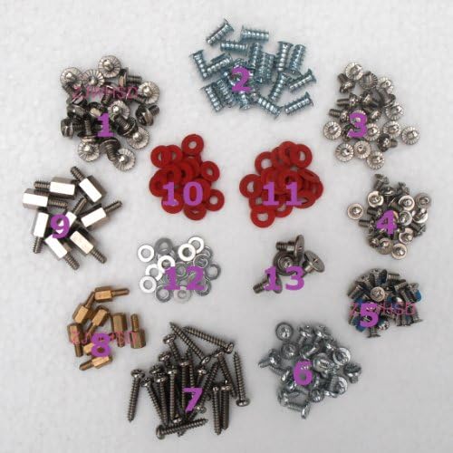 220pcs PC Computer Case Motherboard Fan CD-ROM Hard drive Screw Assortment Kit / Case/Motherboard / Cooling Fan Screw