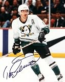 Teemu Selanne Autographed Anaheim Ducks 8x10 Photo