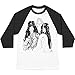 Aerosmith draw the line baseball jersey white-black