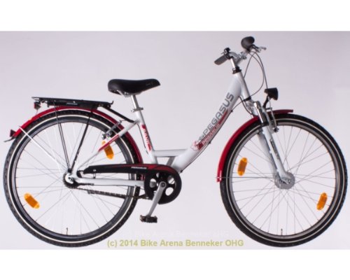 PEGASUS Avanti Damenfahrrad 26 Zoll weiß 38 cm Mono 7 Gang-Nabenschaltung 2014