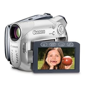 Canon DC100 DVD Camcorder w/25x Optical Zoom