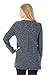 Women's Plus Size Marled V-Neck Sweater
