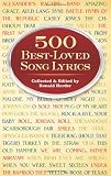 500 Best Loved Song Lyrics (Dover Books on Music) 51SGM7TtwEL. SL160 500 Best Loved Song Lyrics (Dover Books on Music)